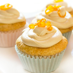 Vegan Orange Creme Cupcakes