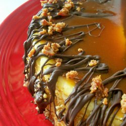 Bacon Chocolate Caramel Cheesecake