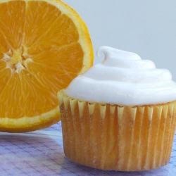 Creamsicle Float Cupcakes