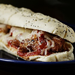 Garlic Chicken Parmesan Hoagy