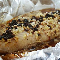 Steamed Fish with Chili Black Bean