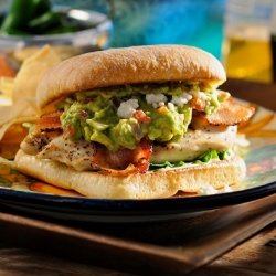 Guacamole Grilled Chicken Club