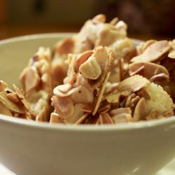 Lemon Almond Log Cookies