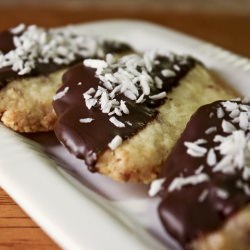 Chocolate Coconut Butter Thins