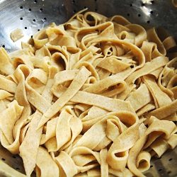 Homemade Whole Wheat Pasta