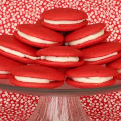 Red Velvet Whoopie Pies