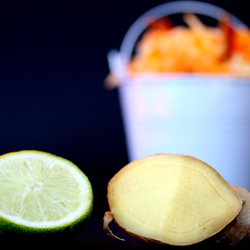 Carrot Ginger Slaw w/ Lime