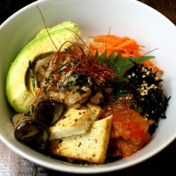 Vegetarian Natto Donburi