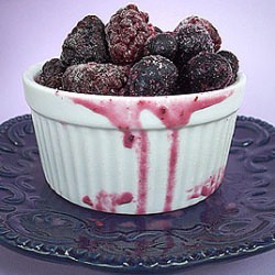 Triple Berry Frozen Yogurt