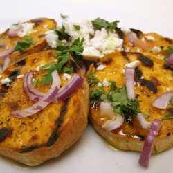 Grilled Sweet Potato Salad