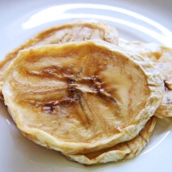 Homemade Dried Banana Slices