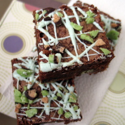 Malted Mint Brownies & a Giveaway!