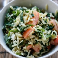 Spinach & Feta Orzo