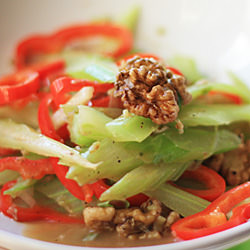 Stir-fried Celery with Walnuts