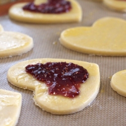 Heart-Shaped Toaster Tarts