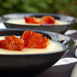 Vichyssoise with Iberian Acorn Ham