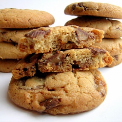 Peanut Butter Toffee Cookies