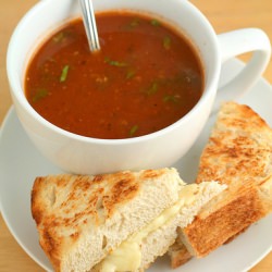 Roasted Tomato Soup with Quinoa