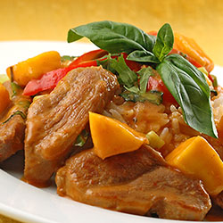 Mango Curry Duck