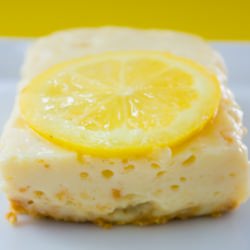 Zesty Lemon Custard Bars