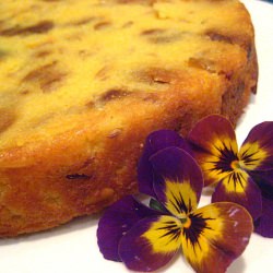 Polenta Fig Cake with Fennel Seeds