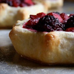 Blackberry-Apple Galettes