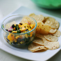 Mango Black Bean Salsa