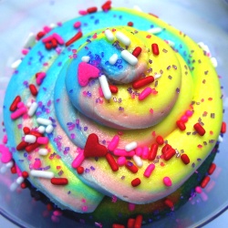 Rainbow Cupcakes