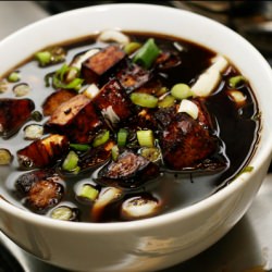 Rich Duck Noodle Soup