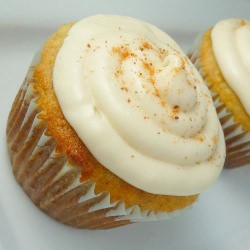 Banana Cardamon Cupcakes