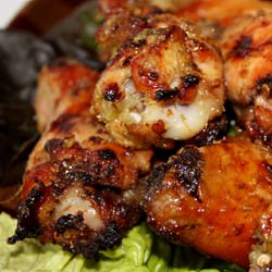 Grilled Spicy Thai Chicken Wings