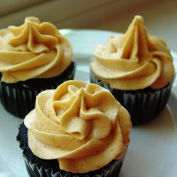 Chocolate Cupcakes with Pumpkin BC