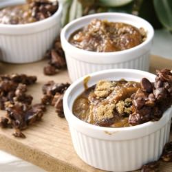 Baked Pumpkin Pudding Chocolate