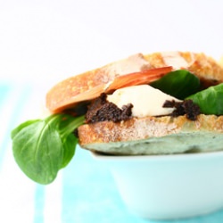 Panini with Lemon Tapenade