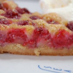 Brown Butter Raspberry Tart