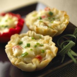 Baby Brie Crab Tartlets