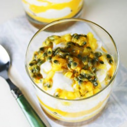 Passion Fruit & Mango Mess