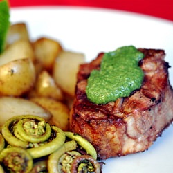 Signs of Spring: Lamb & Fiddleheads