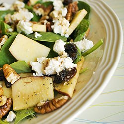 Fruit and Goat Cheese Salad