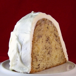 Banana Cake with Cream Cheese Icing