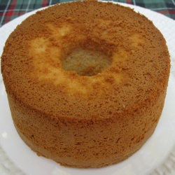 Cafe Con Leche Chiffon Cake