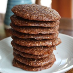 Chocolate Almond Cookies