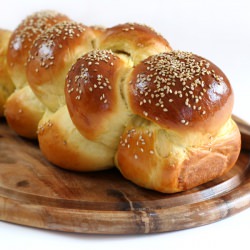 Braided Brioche Bread