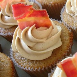 French Toast and Bacon Cupcakes