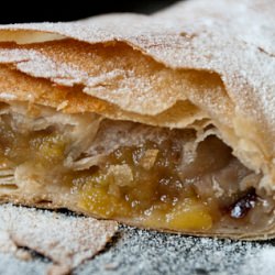 Apple Strudel with Prunes