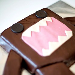 Domo Kun Chocolate Cake