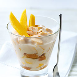 Mango Trifle Shots