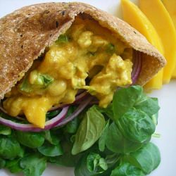 Curried Tempeh-Mango Salad