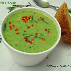 Creamy Broccoli Soup!!!