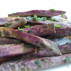 Purple Sweet Potato Fries